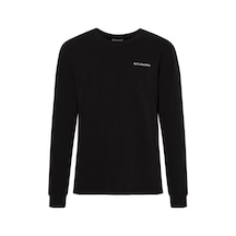 Columbia M Csc Basic Crew Erkek Siyah Sweatshirt Cs0204-010 Siyah