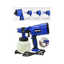 Pro Müller Pro 2000 W Duvar Panel,beton Ahşap Vb Elektrikli Sprey Boya Püskürtme Tabancası Profesyonel