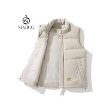 Sımıcg Sonbahar/Kış Sıcak Tutan Erkek Yelek-Bej