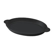 Lava Döküm Fajita Tavası 18x24 Kulplu, Oval Açık Bakır