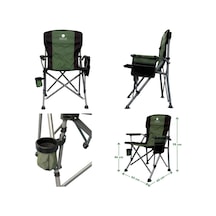 Windcamp Katlanır Kamp Sandalyesi Lux Green