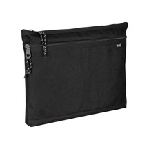 Dual Zip Folder -iki Bölmeli Dosya Çanta A4 Siyah 1