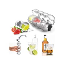 3 Adet Dört Delikli Buz Hokeyi Yuvarlak Buz Topu Çok Renkli