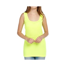 Bulalgiy Kadın Sarı Basic Tişört - Bga078366