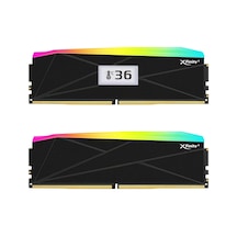Manta Xfinity+ Oled Argb Ddr5 32gb 2x16gb 6400mt/s Cl32 1.4v, Yerleşik Oled Ekran, Amd Expo, Sk Hynix Ic Siyah Ma