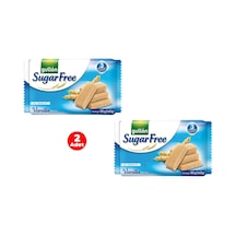 Gullon Vanilya Aromalı Krema Dolgulu Şekersiz Gofret - Sugar Free Wafer 180 Gr 2 Adet