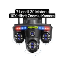 7 Lens 4 Görüntü 10x Hibrit Zoom Ptz Güvenlik Kamerası-135889