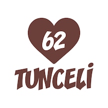 Kalpli 62 Tunceli Araba Sticker 17x17 Cm Kahverengi