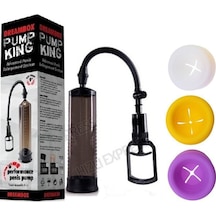 Hızlı Express Dreambox Süper Vakum Penis Pompası+3 Adet Pompa Yedek Başlık