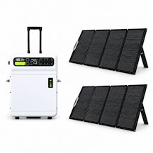 Initial Entropy Energy Sh4000+2x Sp400 Profesyonel Solar Enerji Seti 5120wh 4000w Hibrit Ess+800w Güneş Paneli