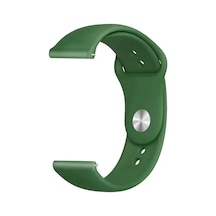 Forzacase Huawei Watch Gt4 46mm İle Uyumlu Yumuşak Jel Şık Silikon Kordon Kayış - Fc875 Yeşil