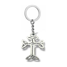 Kelt Haç Figürlü Metal Anahtarlık Unisex Antik & Gotik Aksesuar