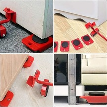 Novahub Zahmetsiz Ağır Mobilya Taşıma Kiti, Kolay Kaldırma & Taşıma, 150kg Kapasite, Kullanışlı Ağır Hizmet Tekeri -