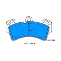 BOSCH 986424739 Fren Balatası Ön Touareg 7L 02- / Q7 4L 06- / Cayenne 02- 18 Inc