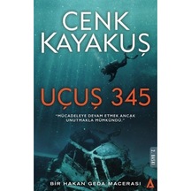 Uçuş 345-Bir Hakan Geda Macerası - Cenk Kayakuş - Kanon Kitap