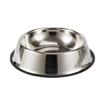 2 Adet 22 Cm Kedi Köpek Metal Mama Ve Su Kabı - Al3118