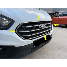 Ford Custom Ön Panjur Çerçevesi 4 parça 2018 ve üzeri P.Çelik