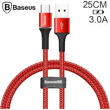 Baseus Halo Mikro Usb 3a Hızlı Şarj 0.25cm Kısa Power Bank İçin Şarj Kablosu- 5775