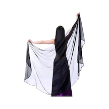 Kaftan Collection Dansöz Oryantal Şalı Siyah Siyah