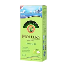 Moller's Omega 3 Doğal Elma Aromalı Balık Yağı 250 Ml