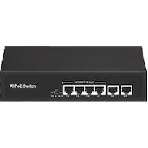 Ods 4port +2 Uplınk 60w Full Poe 08ods-4p2u 10/100 Yönetilemez Switch