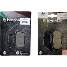 Yamaha N-max 125 Ön Ve Arka Fren Balata Takım Brenta Br34