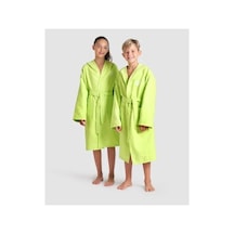 Zeal Jr Robe /arctic Lime White Çocuk Bornozu 009042610 Yeşil Açık 6-7 Yaş