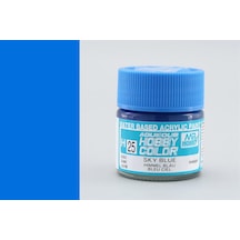 10 Ml. Sky Blue Aqueous Serisi Maket Boyası, Mr.hobby H025 Standart