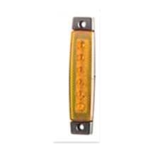 Parmak Lamba 6 Ledli Sarı 12v 24v