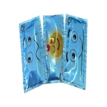 Tek Kullanımlık Islak Mendil 1000 Adet 6x10 CM Emoji Baskılı