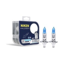 Niken 12v H1, H3. H4. H7. H11 55w Beyaz Işık Halojen Ampul P14.5s 5000k