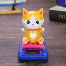 Güneş Enerjili Solar Sallanan Kedi 1 53733558