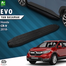 S-dizayn Honda Cr-v 5 Evo Siyah Yan Basamak 173 Cm 2018 Üzeri