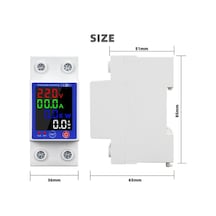 Novahub Akıllı Wifi Devre Kesici, Sızdırma/aşırı Akım/voltaj Korumalı, Uzaktan Kontrol, Alexa/google Asistan Uyumlu, Çok Renkli Çok Renkli