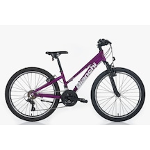 Shimano Bianchi Xr24.3 Çocuk Bisikleti 24 Jant V-fren Mürdüm 9-13 Yaş Siyah