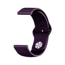 Kilifone - Samsung Uyumlu Gear S3 - Kordon 22mm Silikon Kordon Krd-11
