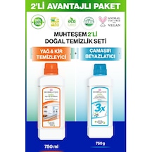 Doğal Yağ Kir Temizleyicisi Ve Çamaşır Beyazlatıcı 3x Biobelinda 2'li Set Diğer