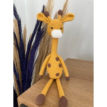 Amigurumi Zürafa Oyuncak Organik Bebek Oyuncakları