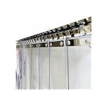 Pvc Şerit Perde, Depo Ve Soğuk Oda İçin Şeffaf Pvc Şerit Perde - Su Geçirmez Vinil Kapı Değiştirme Örtüsü, T Genel