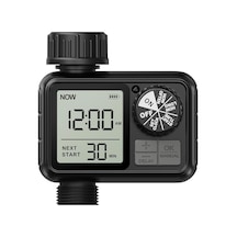 Sulama Bilgisayarı, Yağmur Gecikmeli Sulama Saati, Otomatik Ve Manuel Mod, Ipx5 Su Geçirmez/büyük Ekran Lcd Ekran,