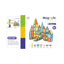 03-ch1307 5,5 Cm Manyetik Bloklar 94 Pcs