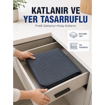Mutfak İçin Su Emici Kurutma Matı Bardak, Tabak Ve Kase Kurutma Matı Diğer