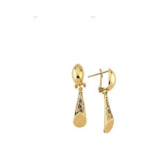 Altın Taşlı Set Küpe - 723000009880 Altın