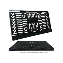 Motosiklet Kare Adet Plakalık Plaka Çerçevesi Onkar Otk-24485