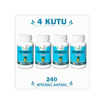 İlim Bromelain 150 Mg Takviye Edici Gıda 4 x 60 Bitkisel Kapsül