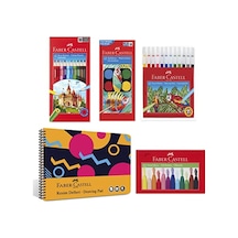 Faber-castell Boyama Seti Ve Resim Defteri