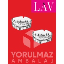 Lav Kar70 Cam Küllük 2 Li Paket Ev Ve Kafe İçin İdeal