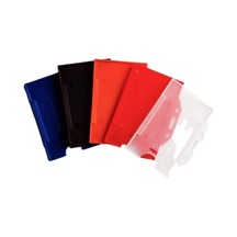 Yaka Kartı Plastik Kartlık Rengarenk Mstkş 5 Li Kılıf
