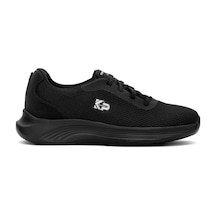 King Paolo H1249 Palmer Erkek Memory Foam Klasik Sneaker Siyah Siyah