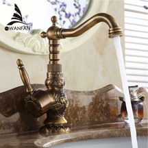 Banyo Lavabo Bataryası Antik Bronz Banyo Lavabo Bataryası Antik Bronz
